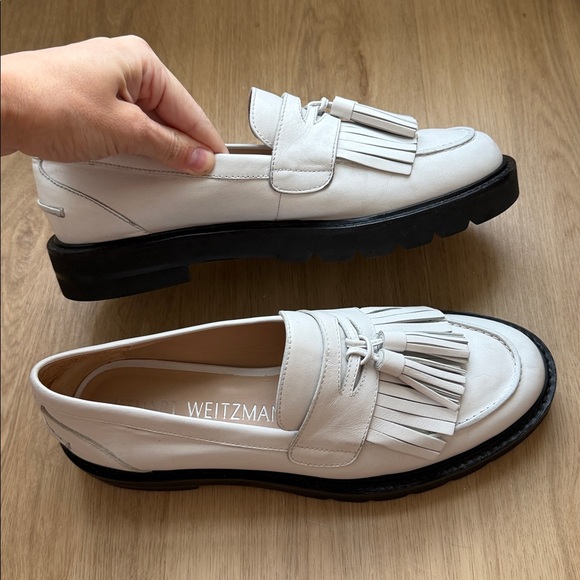 Stuart Weitzman Mila Tassel-Detailed Loafers– Women’s 9.5 - Picture 7 of 11